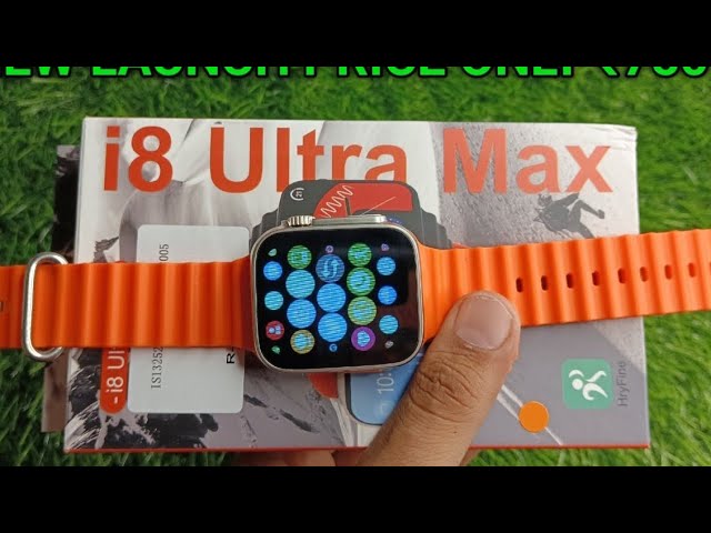 I8 Ultra Max Smart Watch Bluetooth Calls Sports Smartwatch